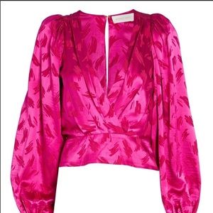 Ronny Kobo Pink Blouse